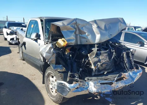 2002 Chevrolet Silverado 1500 Ls из США, поврежденный, VIN 2GCEK19T321127058